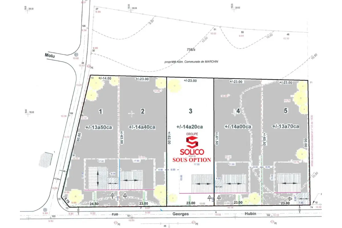 Terrain à vendre à Marchin 4570 90000.00€  chambres m² - annonce 14641