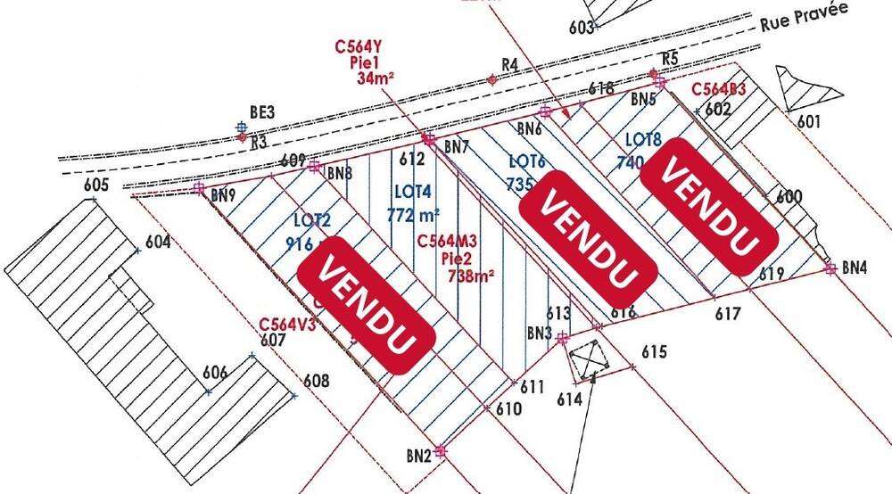 Terrain à vendre à Couthuin 4218 59000.00€ chambres m² - annonce 102538