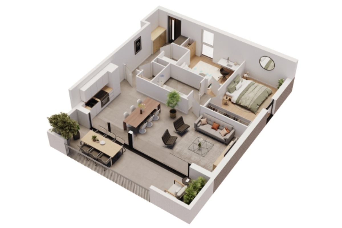 Appartement à vendre à Ans 4430 0.00€ 2 chambres m² - annonce 1369229