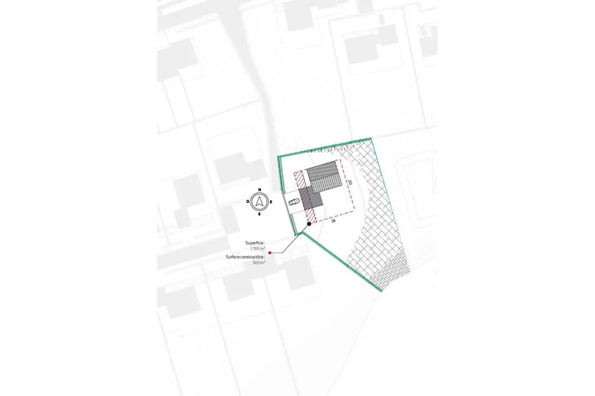Terrain à vendre à Dolembreux 4140 197500.00€  chambres m² - annonce 22969