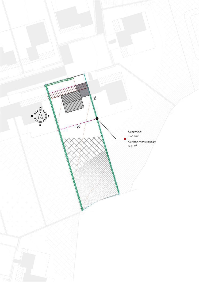 Terrain à vendre à Dolembreux 4140 175000.00€ chambres m² - annonce 24076