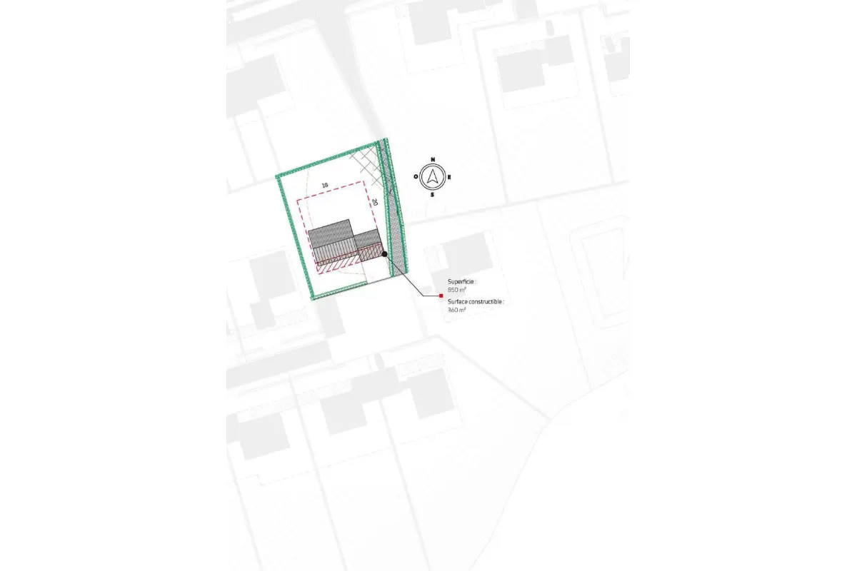 Terrain à vendre à Dolembreux 4140 135000.00€  chambres m² - annonce 730461