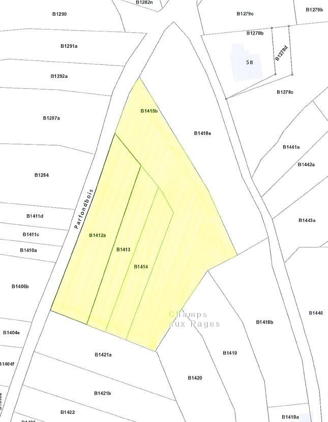 Terrain non bâtissable à vendre à Sart-lez-Spa 4845 0.00€  chambres m² - annonce 1380020