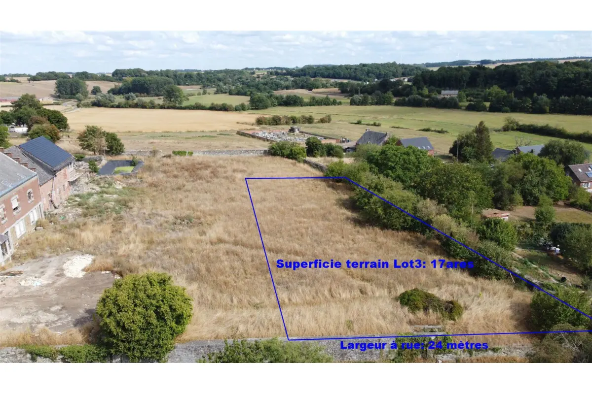 Terrain à vendre à Fallais 4260 125000.00€  chambres m² - annonce 243272