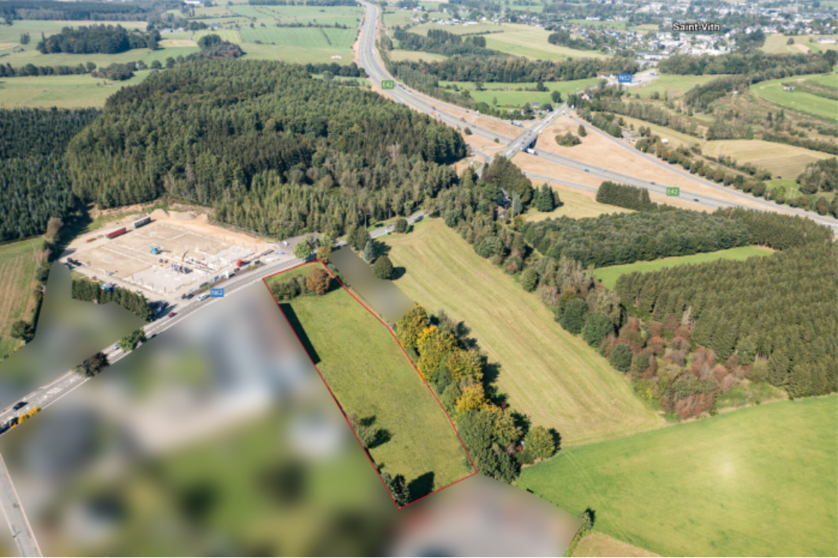 Terrain à vendre à Recht 4780 486850.00€  chambres m² - annonce 259289