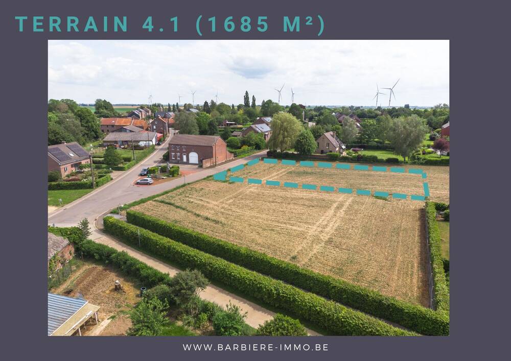 Terrain à vendre à Villers-le-Peuplier 4280 185350.00€ chambres m² - annonce 307205