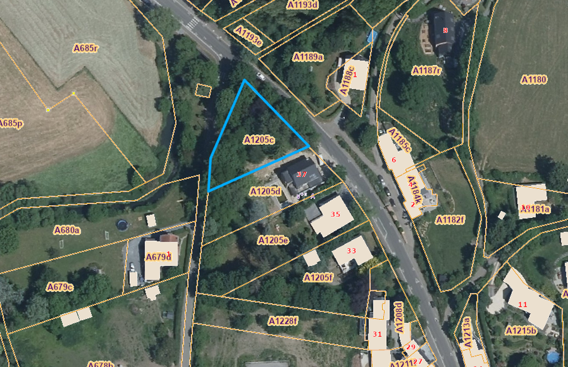 Terrain à vendre à Olne 4877 99000.00€ chambres m² - annonce 319315