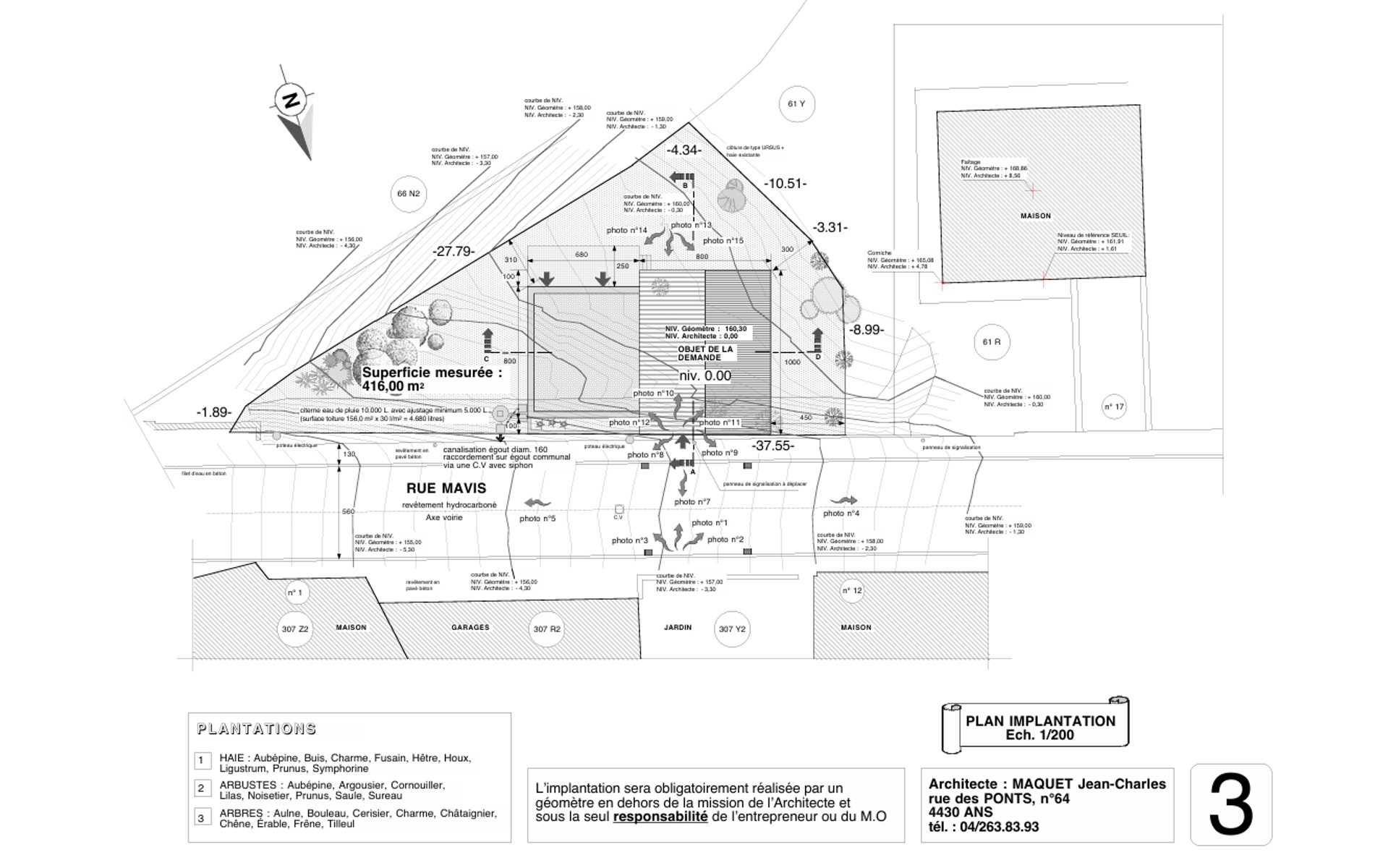 Terrain à vendre à Saint-Nicolas 4420 99000.00€ chambres m² - annonce 320504