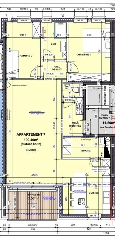 Appartement à vendre à Rocourt 4000 299000.00€ 2 chambres 100.00m² - annonce 323310