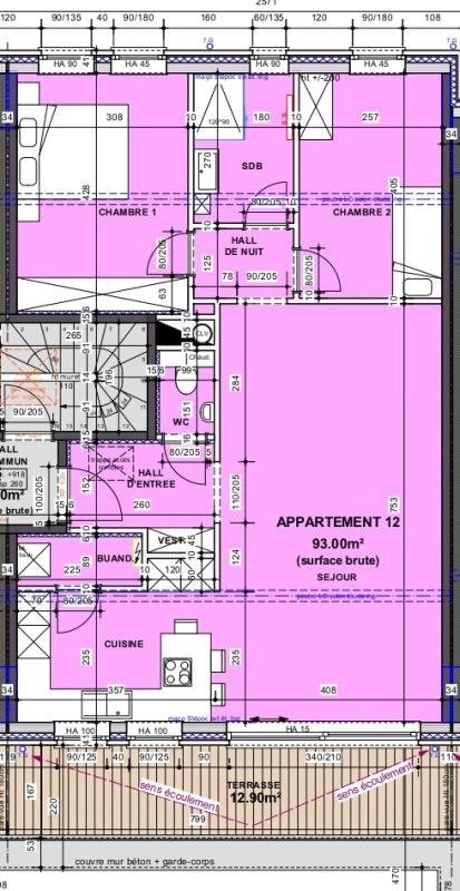 Appartement à vendre à Rocourt 4000 301050.00€ 2 chambres 93.00m² - annonce 324031