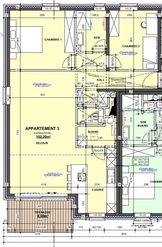 Appartement à vendre à Rocourt 4000 302670.00€ 2 chambres 102.00m² - annonce 323315