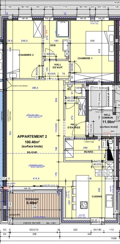 Appartement à vendre à Rocourt 4000 295260.00€ 2 chambres 100.00m² - annonce 323567