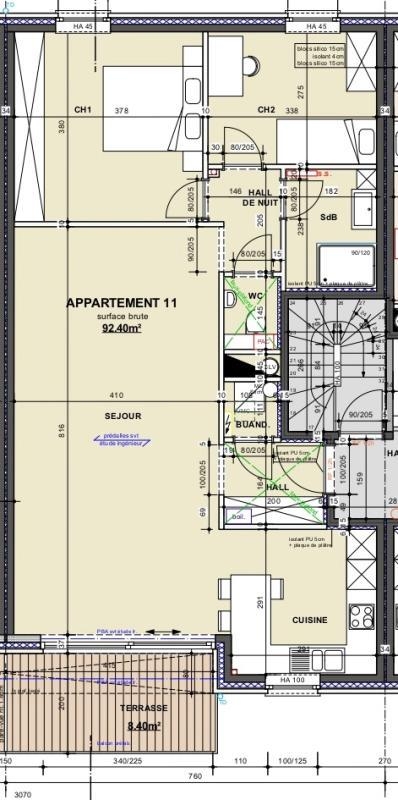 Appartement à vendre à Rocourt 4000 309120.00€ 2 chambres 92.00m² - annonce 323568