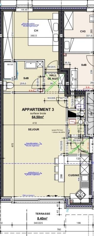 Appartement à vendre à Rocourt 4000 218000.00€ 1 chambres 65.00m² - annonce 323186