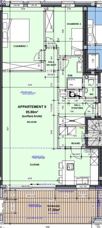 Appartement à vendre à Rocourt 4000 297540.00€ 2 chambres 96.00m² - annonce 323314