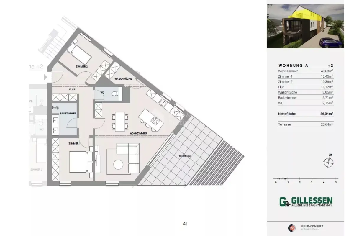 Appartement à vendre à Saint-Vith 4780 399289.00€ 2 chambres 86.04m² - annonce 326827