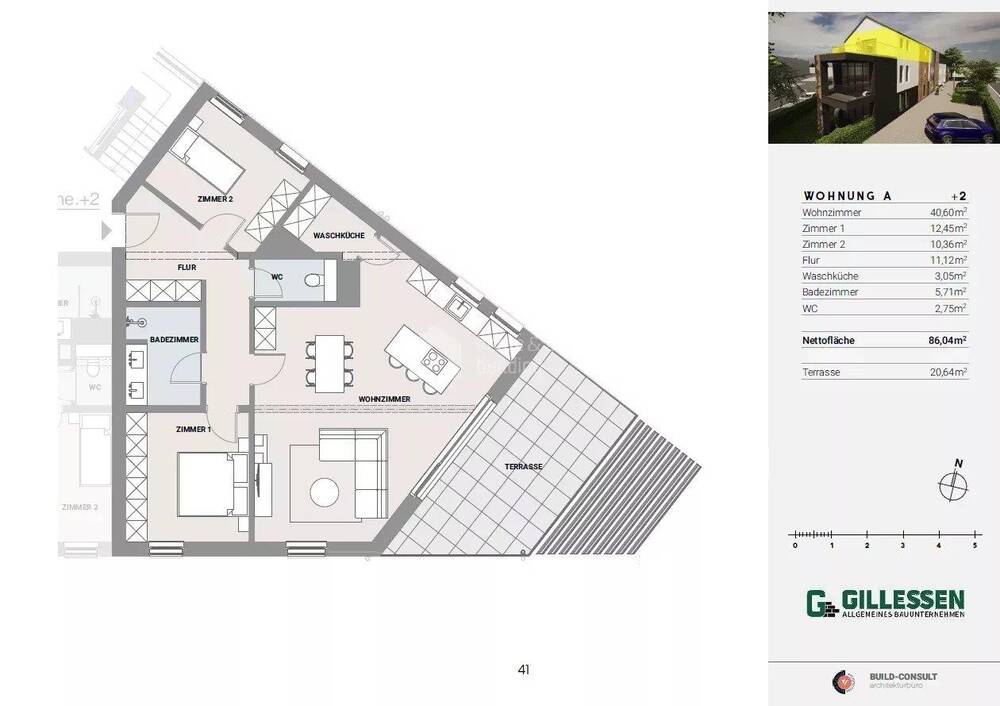 Appartement à vendre à Saint-Vith 4780 399289.00€ 2 chambres 86.04m² - annonce 326827