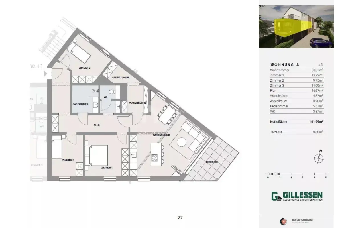 Appartement à vendre à Saint-Vith 4780 448802.00€ 3 chambres 101.99m² - annonce 326828