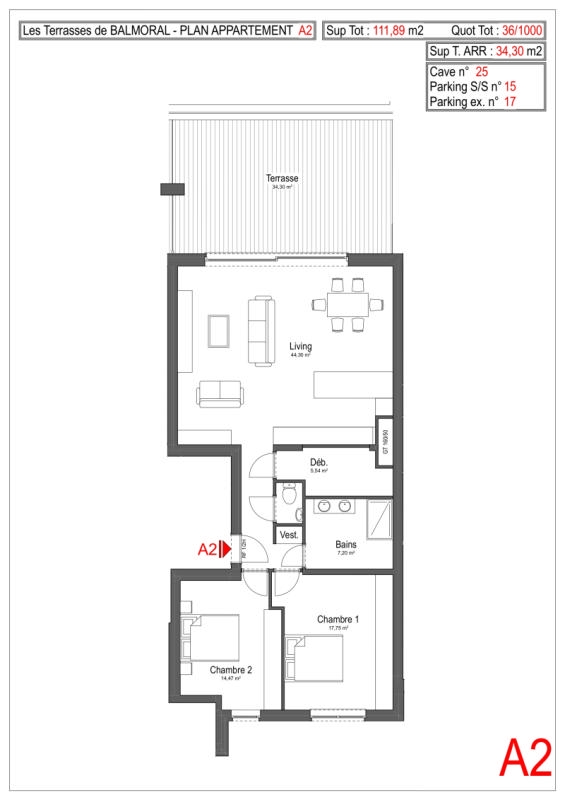 Appartement à vendre à Spa 4900 350000.00€ 2 chambres 112.00m² - annonce 348447