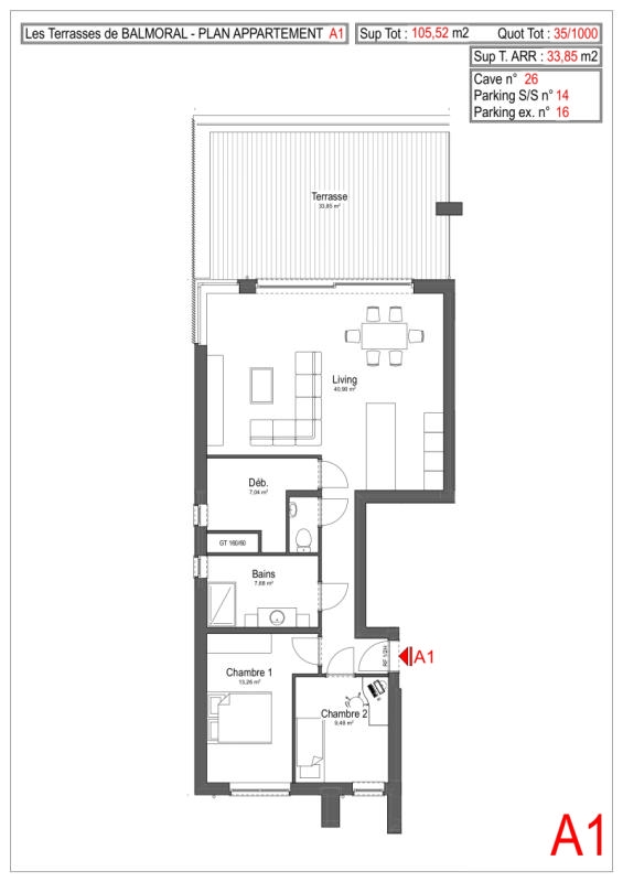 Appartement à vendre à Spa 4900 340000.00€ 2 chambres 106.00m² - annonce 348206