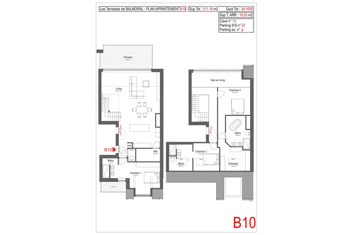 Appartement à vendre à Spa 4900 664000.00€ 4 chambres 211.00m² - annonce 348261