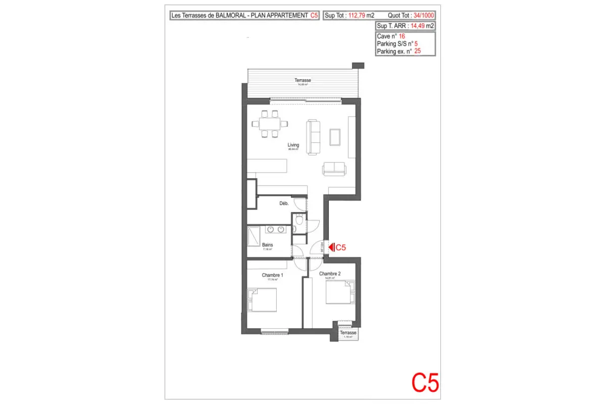 Appartement à vendre à Spa 4900 309000.00€ 2 chambres 113.00m² - annonce 348272