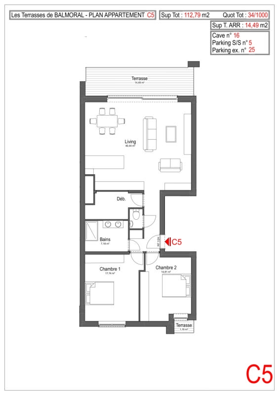 Appartement à vendre à Spa 4900 309000.00€ 2 chambres 113.00m² - annonce 348272