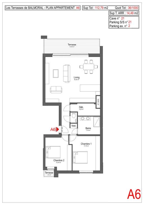 Appartement à vendre à Spa 4900 314000.00€ 2 chambres 113.00m² - annonce 348205