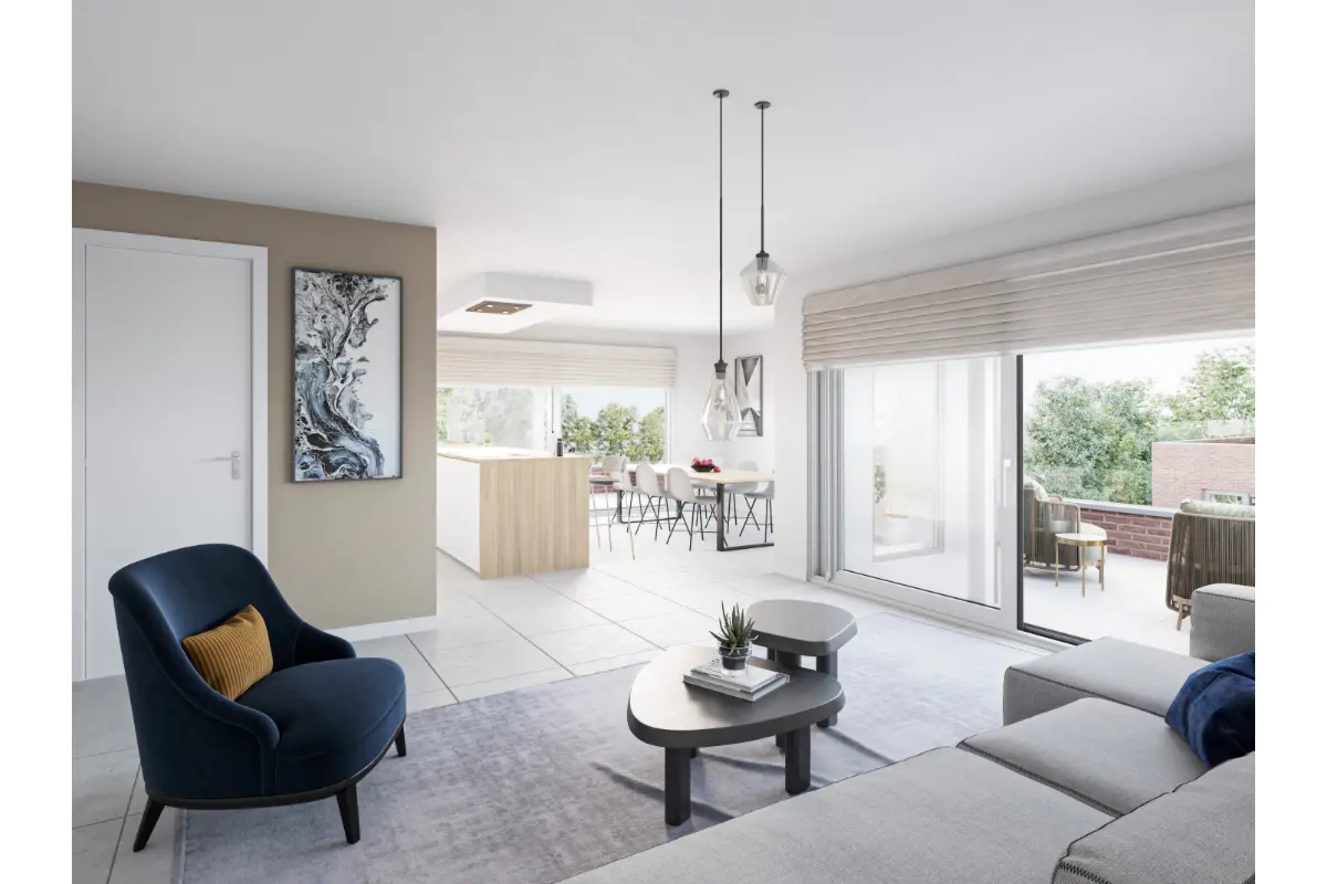 Penthouse à vendre à Liège 4000 0.00€ 3 chambres m² - annonce 358944