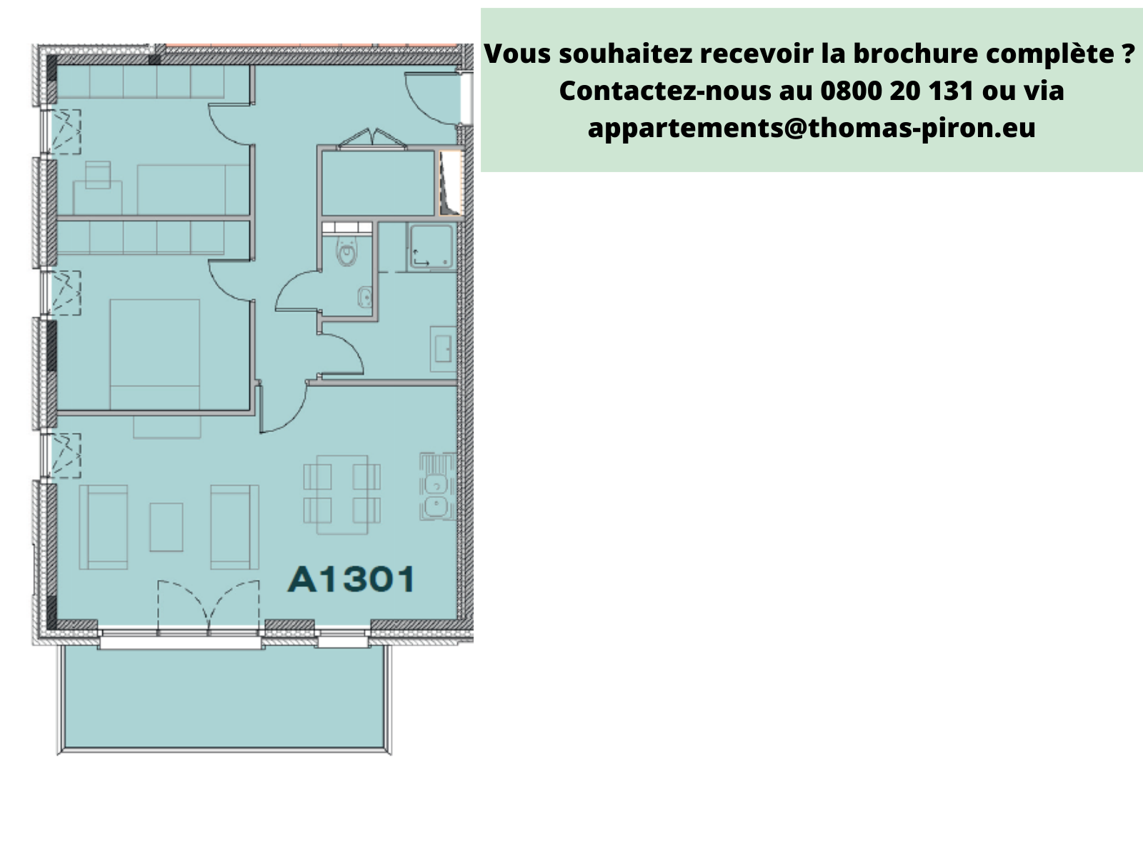 Appartement à vendre à Seraing 4100 234000.00€ 2 chambres 83.00m² - annonce 365615