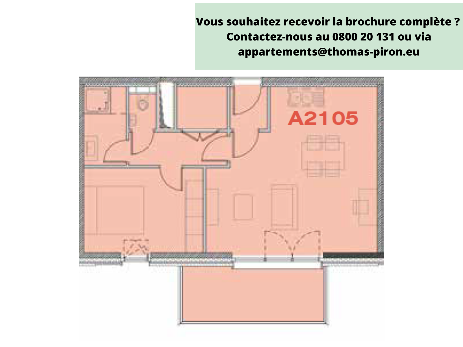 Appartement à vendre à Seraing 4100 175000.00€ 1 chambres 62.00m² - annonce 365543