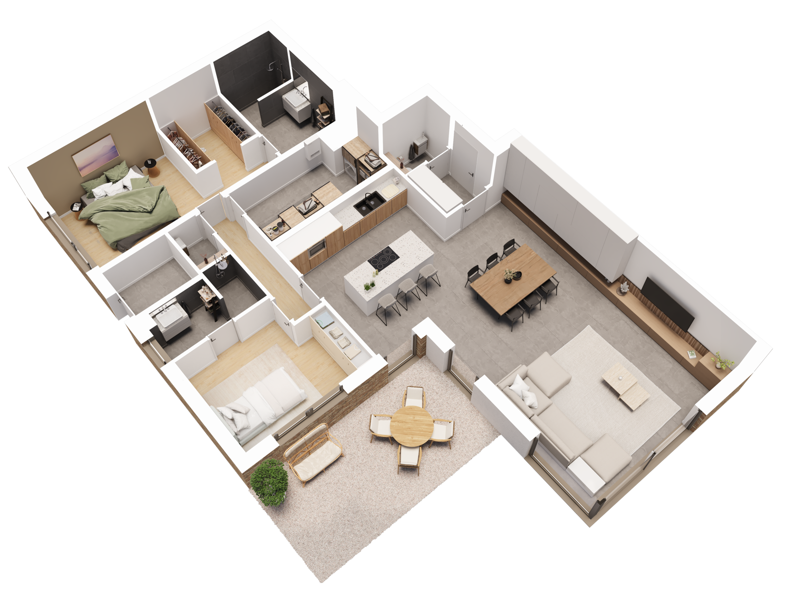 Appartement à vendre à Montzen 4850 360000.00€ 2 chambres 139.00m² - annonce 391860