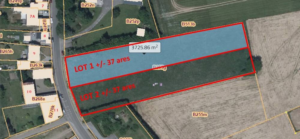Terrain à vendre à Cras-Avernas 4280 135000.00€ chambres m² - annonce 402703
