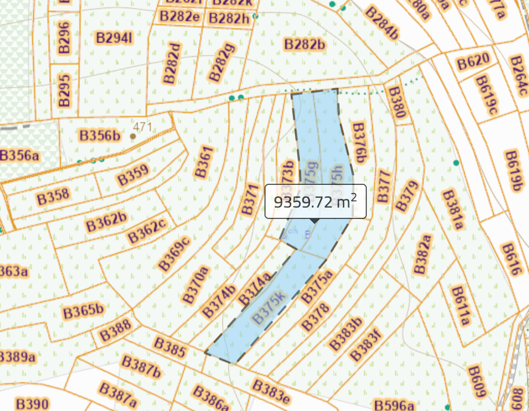 Terrain à vendre à Lierneux 4990 15000.00€ chambres m² - annonce 447460