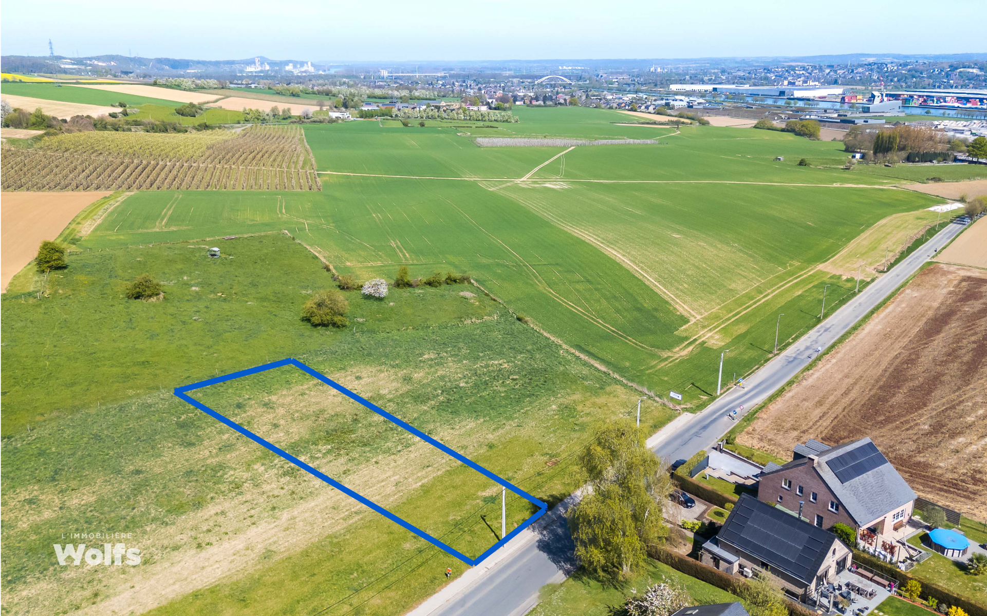 Terrain à vendre à Oupeye 4680 165000.00€ chambres m² - annonce 476474