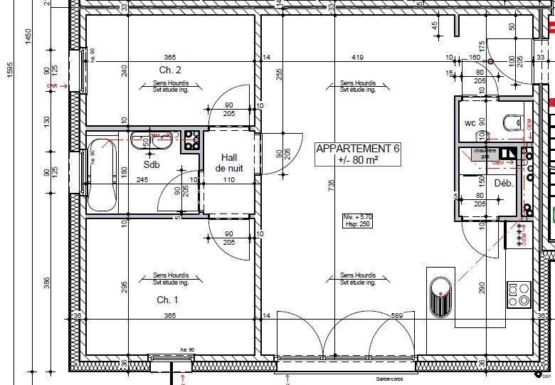 Penthouse à vendre à Trooz 4870 250000.00€ 2 chambres 80.00m² - annonce 477123