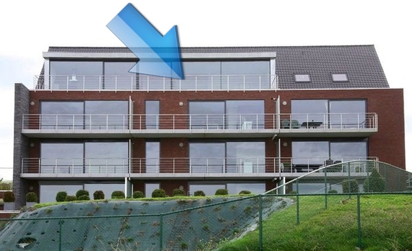 Penthouse à louer à Warsage 4608 1500.00€ 3 chambres 206.00m² - annonce 490812