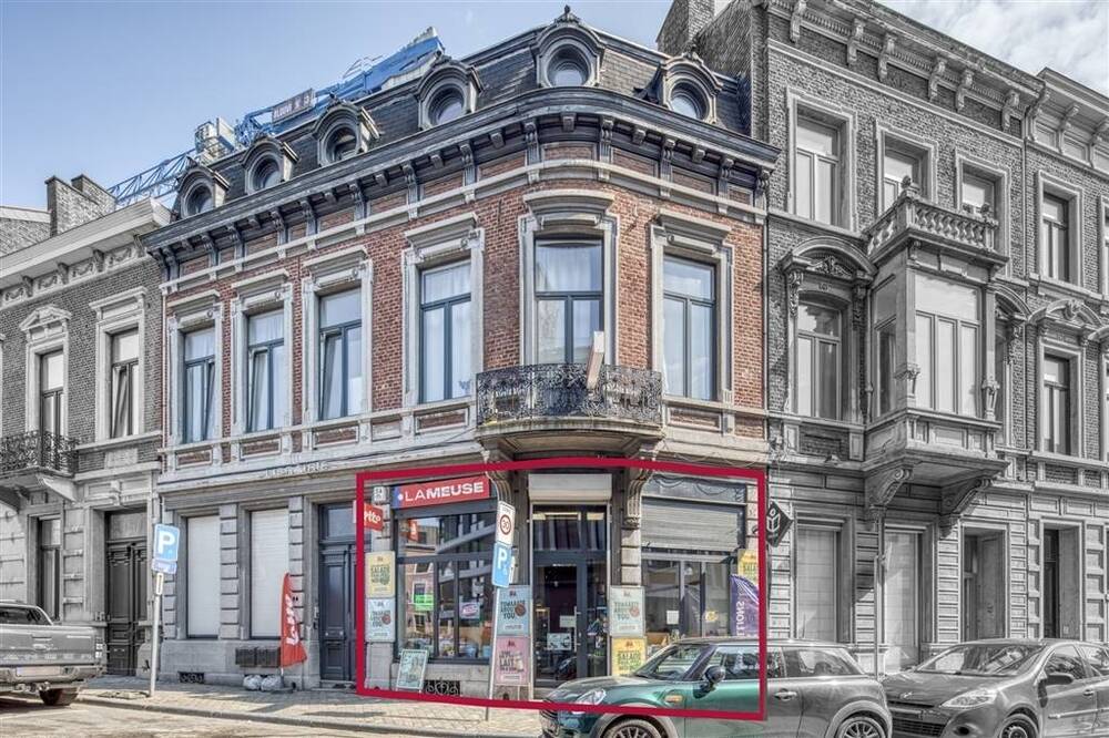 Commerce à louer à Liège 4000 900.00€ chambres m² - annonce 496927