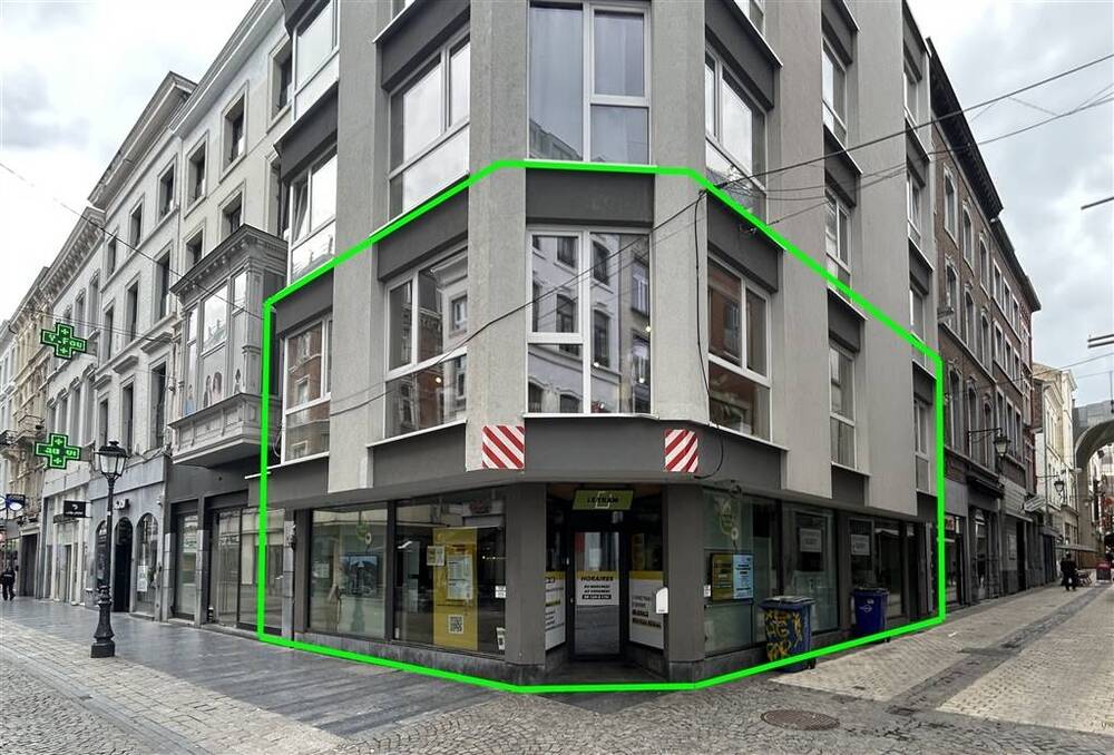 Commerce à louer à Liège 4000 4600.00€ chambres m² - annonce 495329