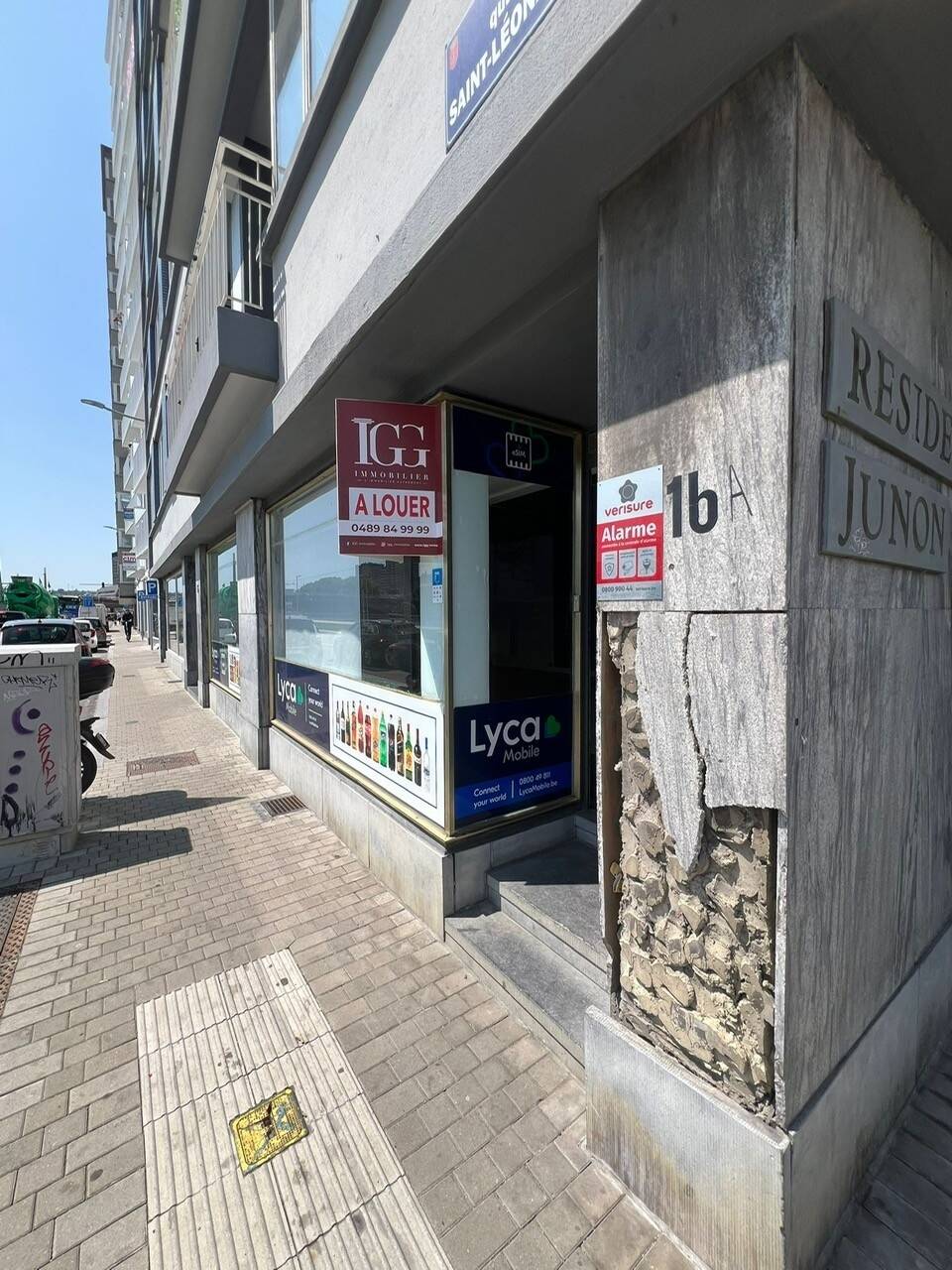 Commerce à louer à Liège 4000 650.00€ chambres 43.00m² - annonce 494982