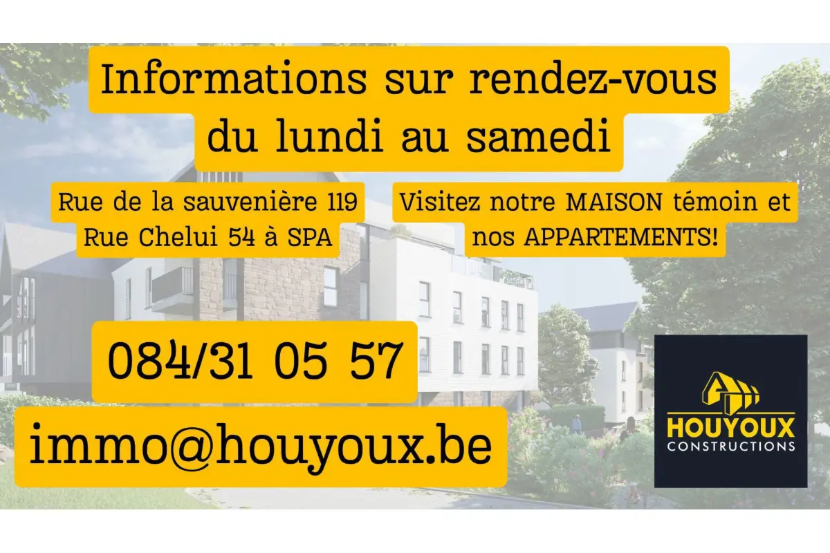 Appartement à vendre à Spa 4900 0.00€  chambres m² - annonce 725827