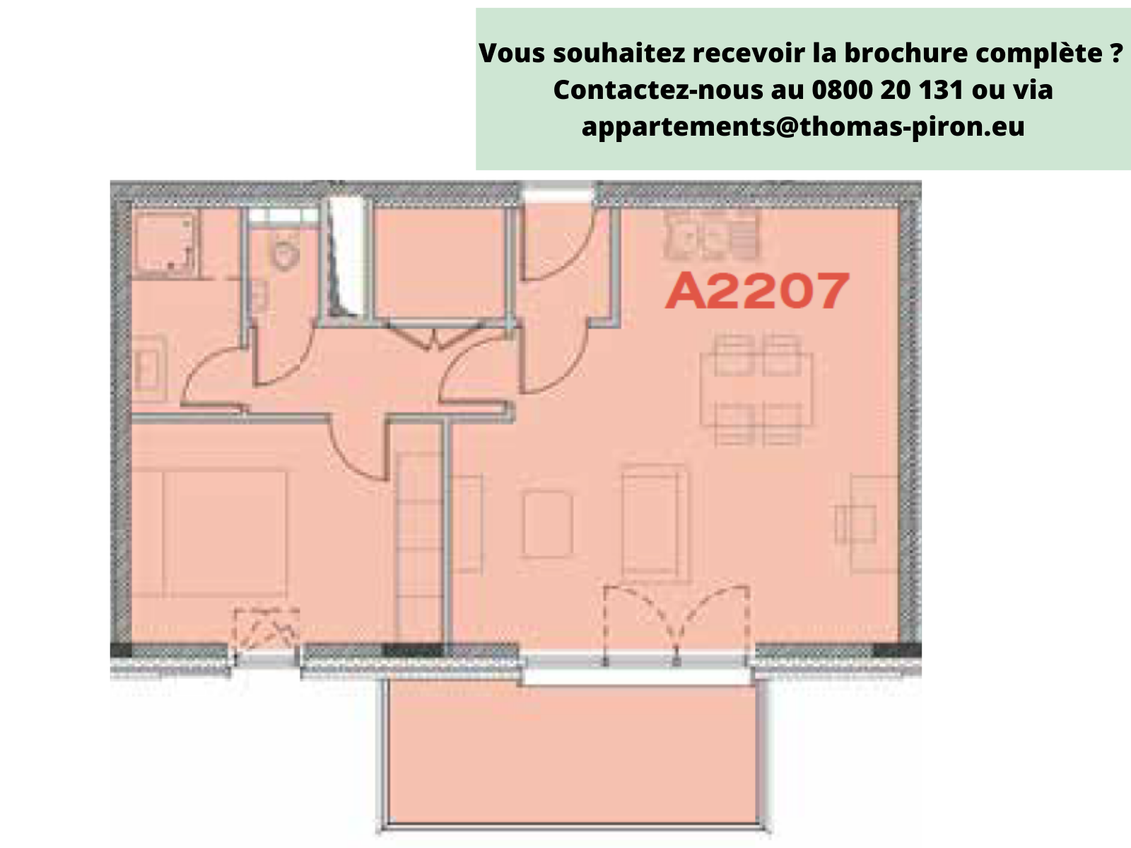 Appartement à vendre à Seraing 4100 181000.00€ 1 chambres 62.00m² - annonce 514854