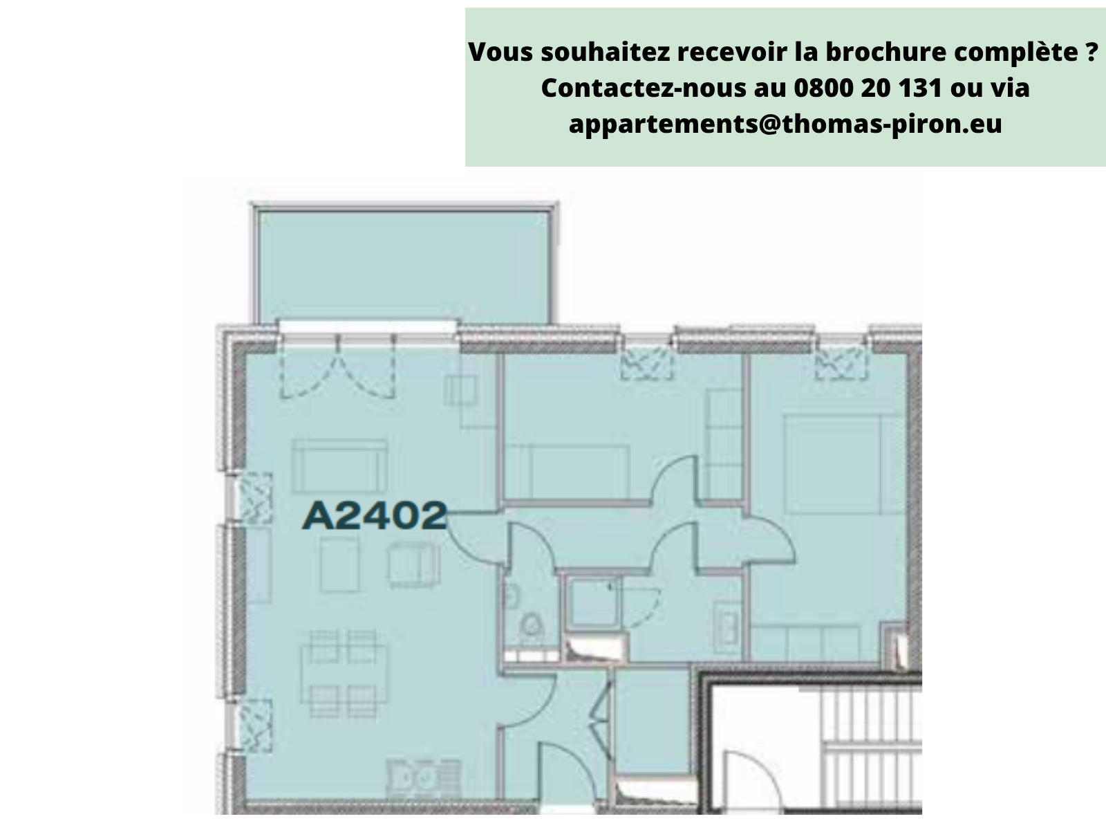 Appartement à vendre à Seraing 4100 244000.00€ 2 chambres 81.00m² - annonce 514835