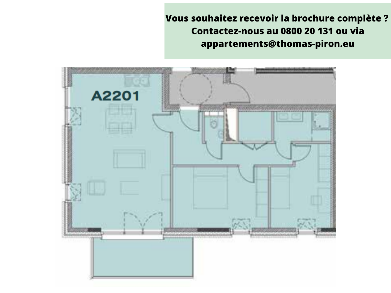 Appartement à vendre à Seraing 4100 248000.00€ 2 chambres 88.00m² - annonce 514846