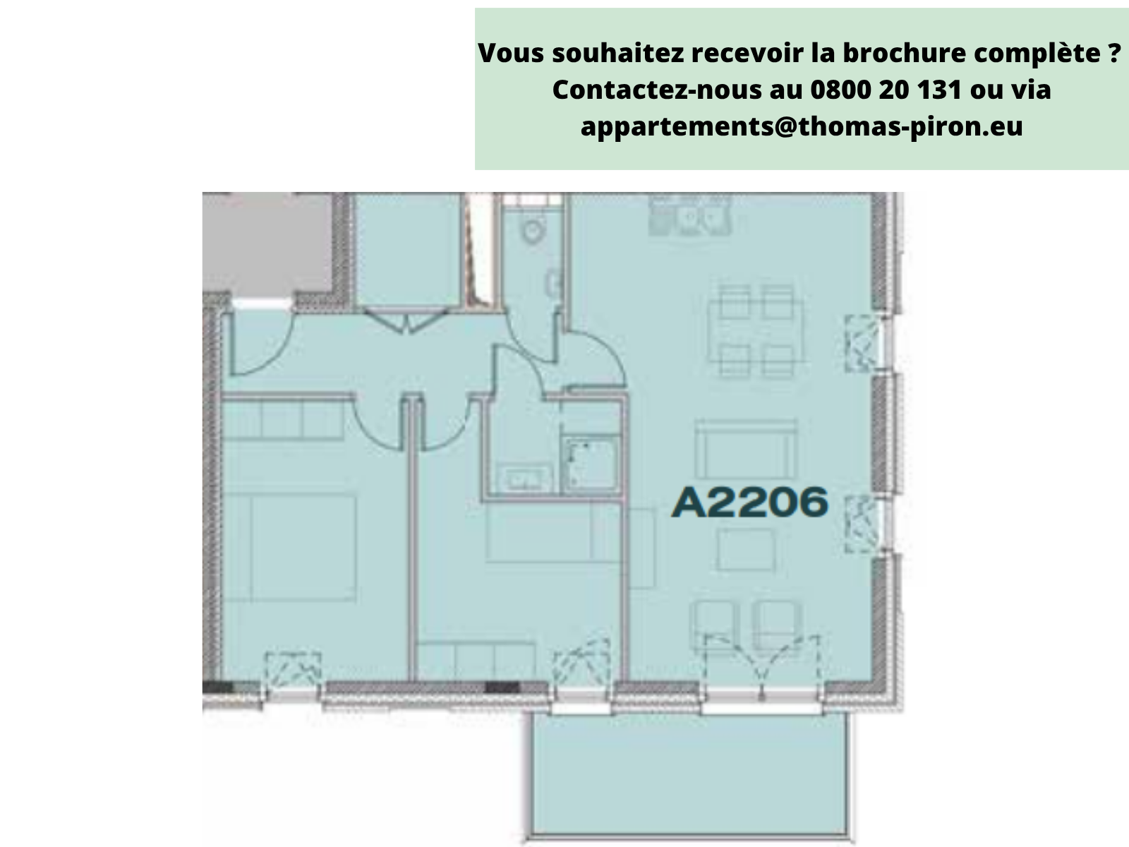Appartement à vendre à Seraing 4100 224000.00€ 2 chambres 79.00m² - annonce 514841