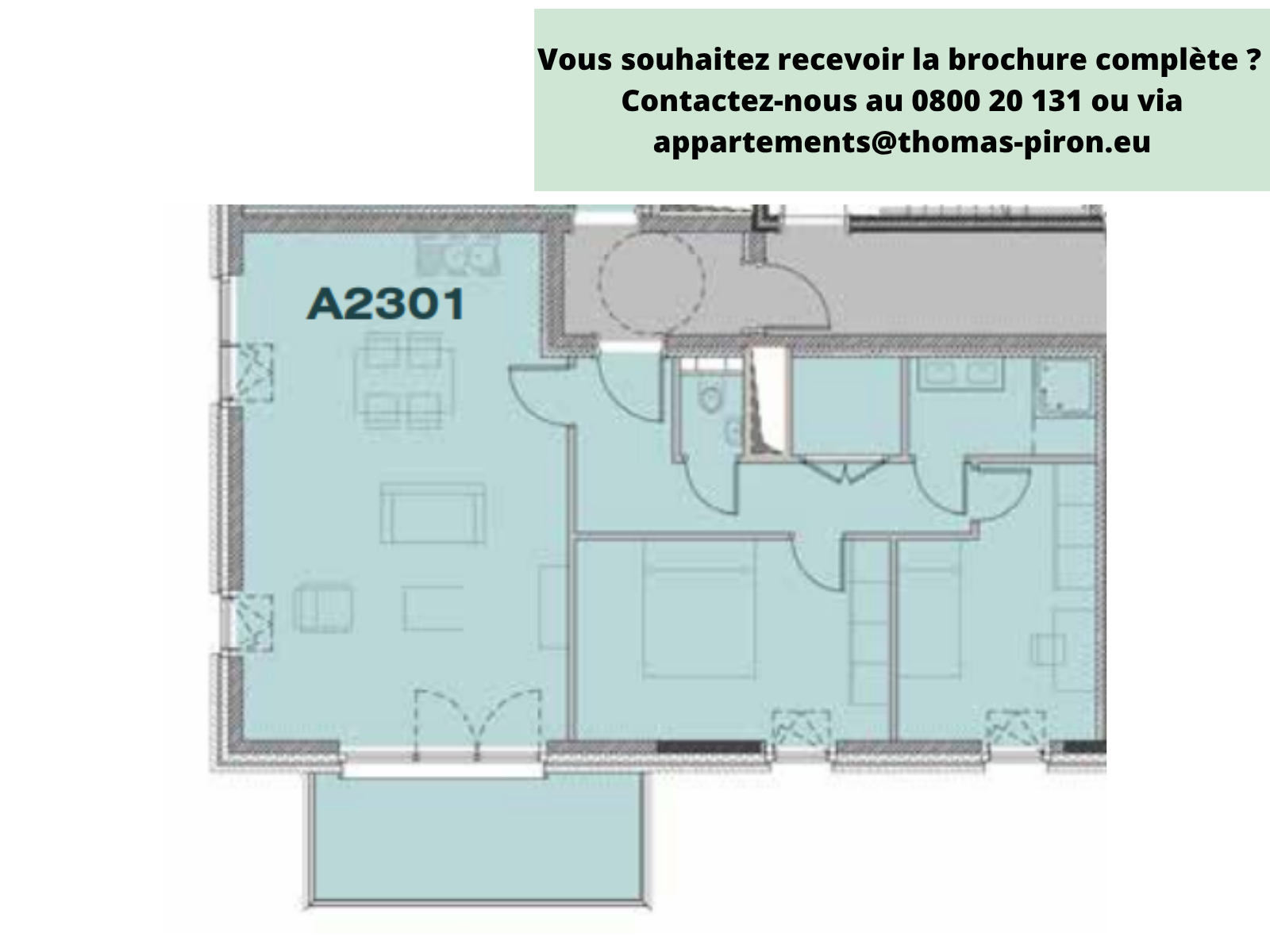 Appartement à vendre à Seraing 4100 254000.00€ 2 chambres 88.00m² - annonce 514840