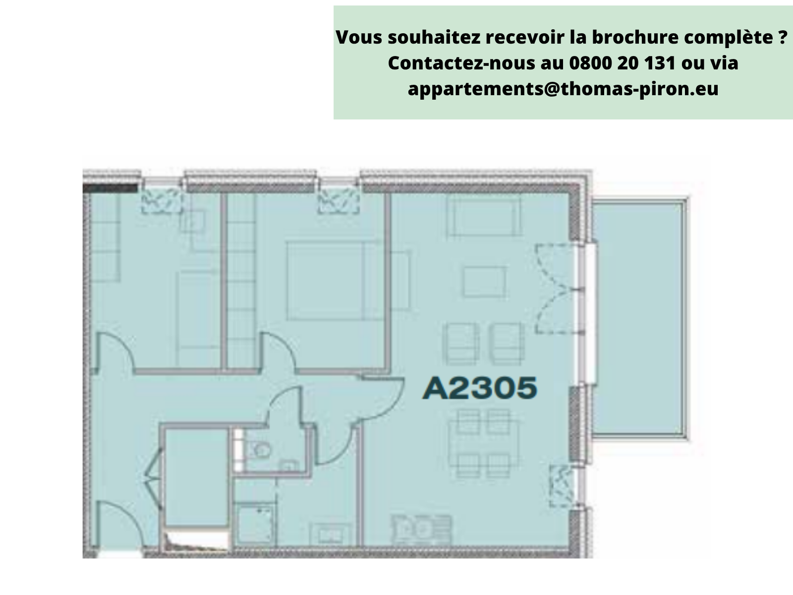 Appartement à vendre à Seraing 4100 230000.00€ 2 chambres 81.00m² - annonce 514838