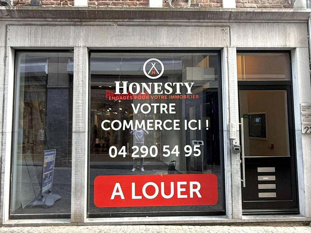 Commerce à louer à Liège 4000 875.00€  chambres 65.00m² - annonce 519199