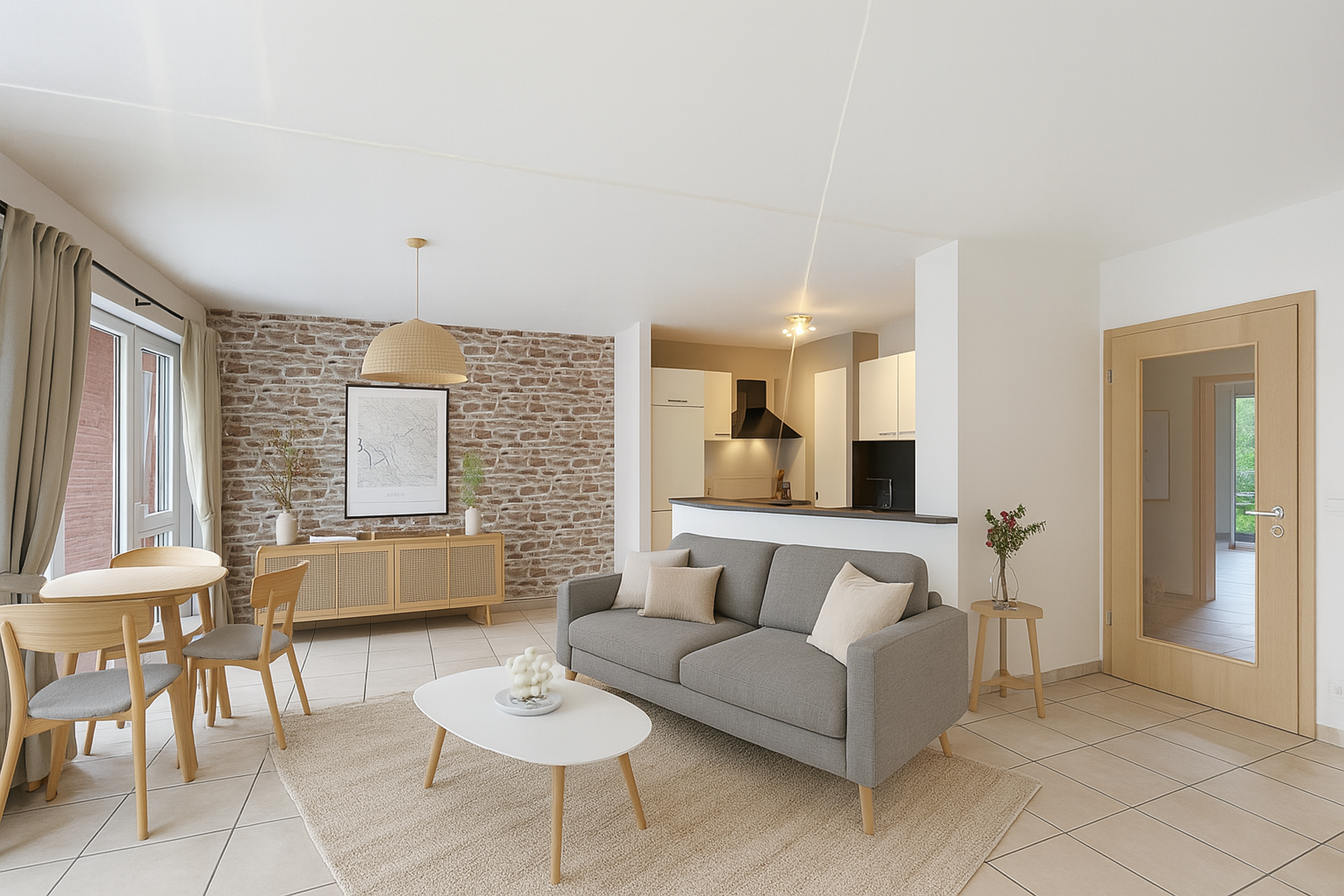 Appartement à à Flémalle 4400 205000.00€ 2 chambres 85.00m² - annonce 550141