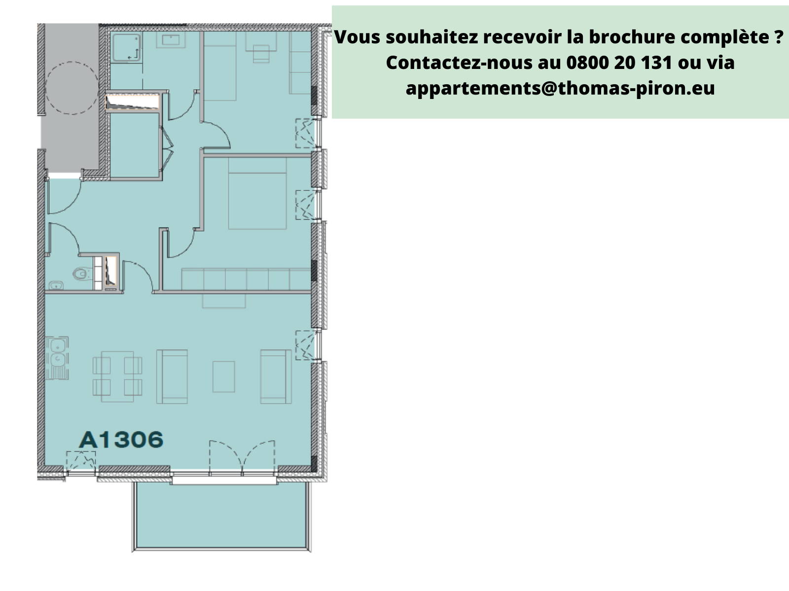 Appartement à vendre à Seraing 4100 259000.00€ 2 chambres 95.00m² - annonce 555665